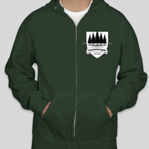 High School Zip Up Hoodie